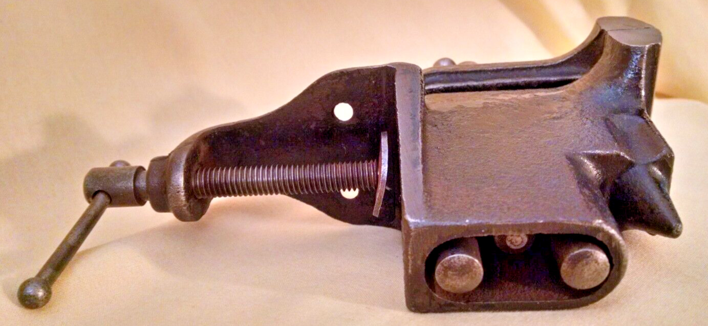 Vise Millers Falls Tools No 1700 Vintage Bench Anvil Black Hobby General Purpose