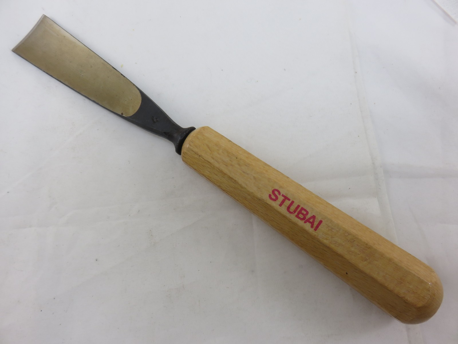 Stubai #4 Sweep 4 Straight Flat Chisel Wood Carving Tool 30mm Austria UNUSED