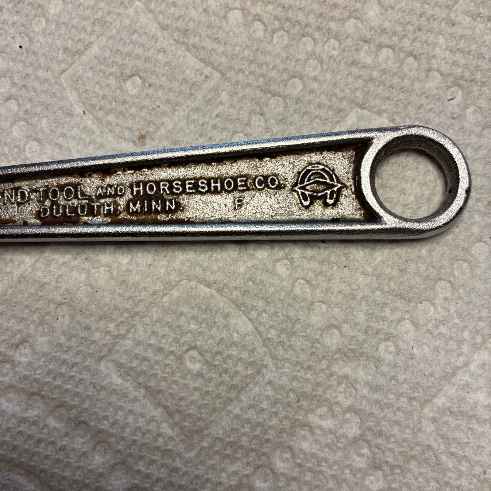 Vintage Diamond Tool & Horseshoe Co. D76 6″ Adjustable Crescent Wrench DIAMALLOY