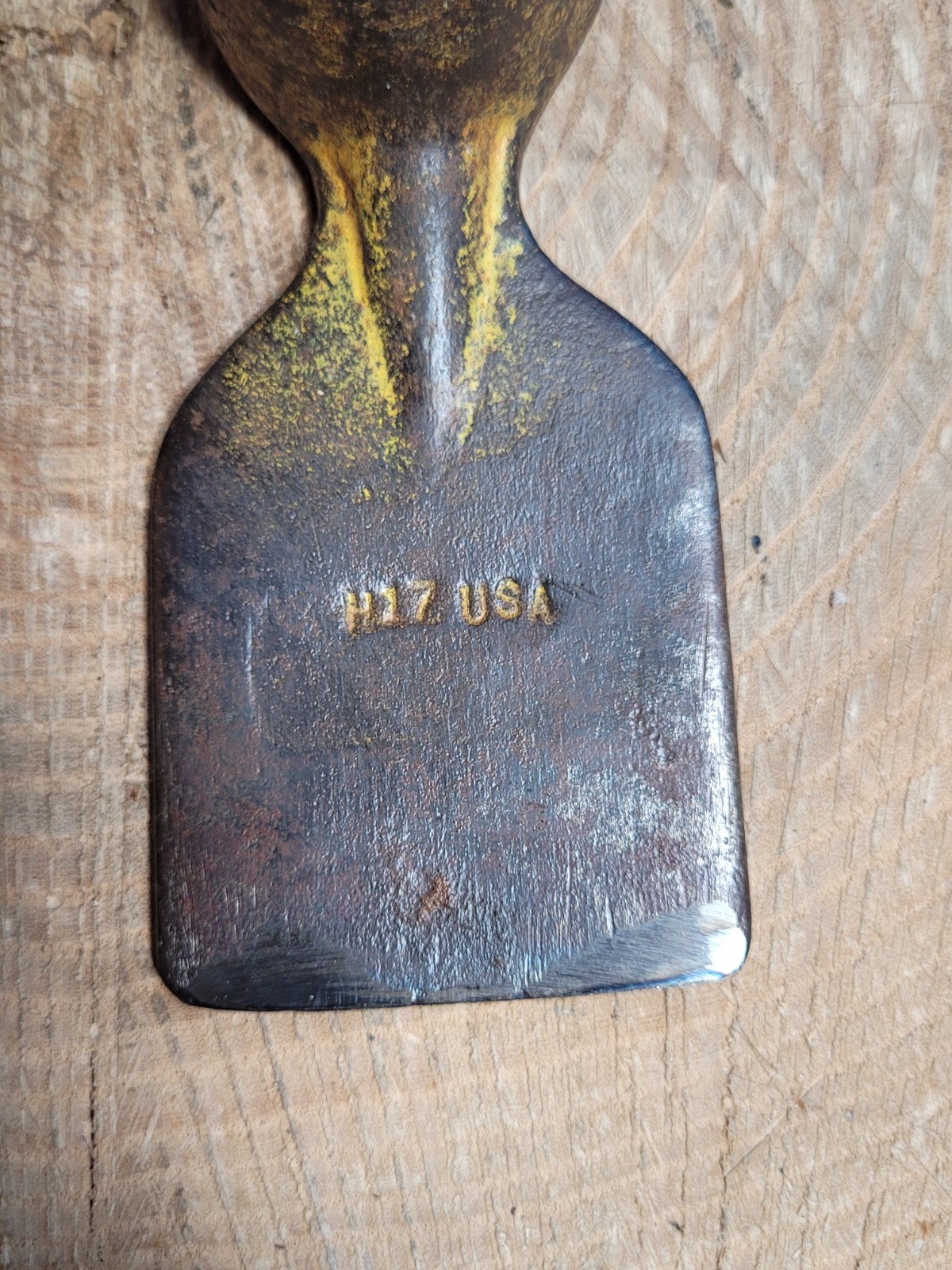 Vtg H 17 USA 1.09Lb 18″Long 2 1/4″~1 5/8″ Blades Entrenching Matock Axe.OBO