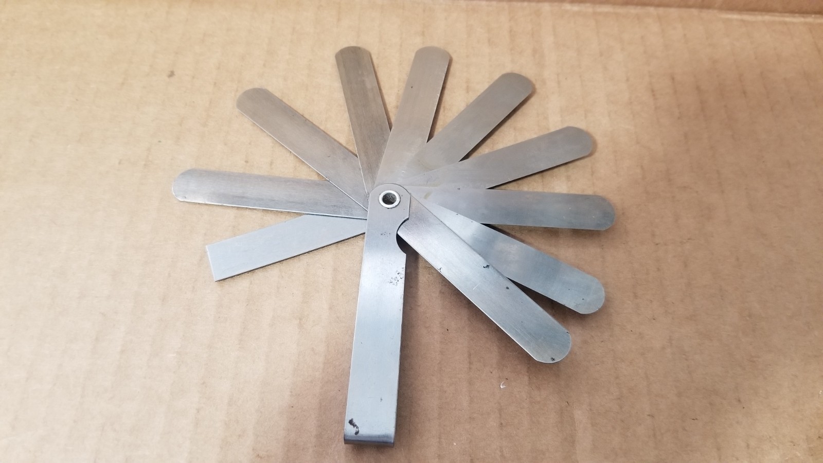Vintage Kastar Thickness Feeler Gauge with 2″ Rule Made in USA VGC