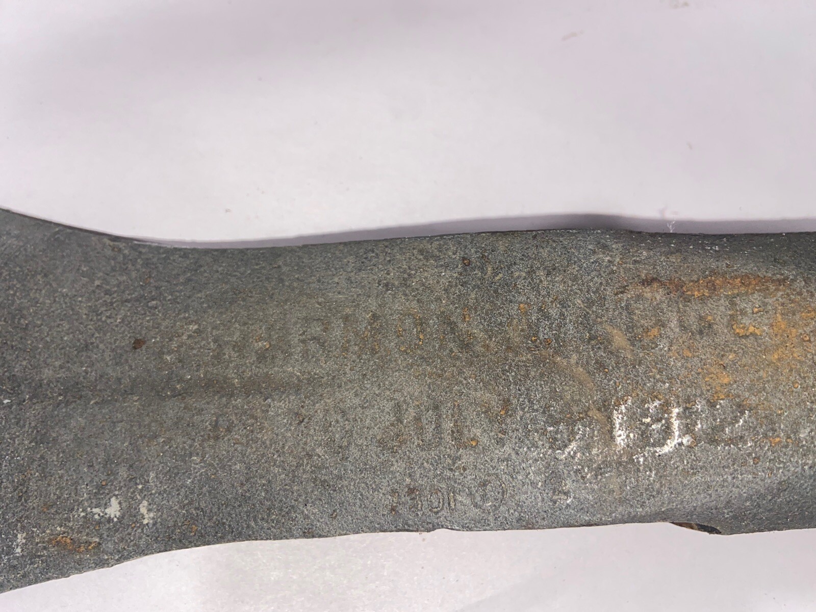 Logging Wood Splitting Glut Wedge Chisel Harmon Malleable Iron Hardwood Handle