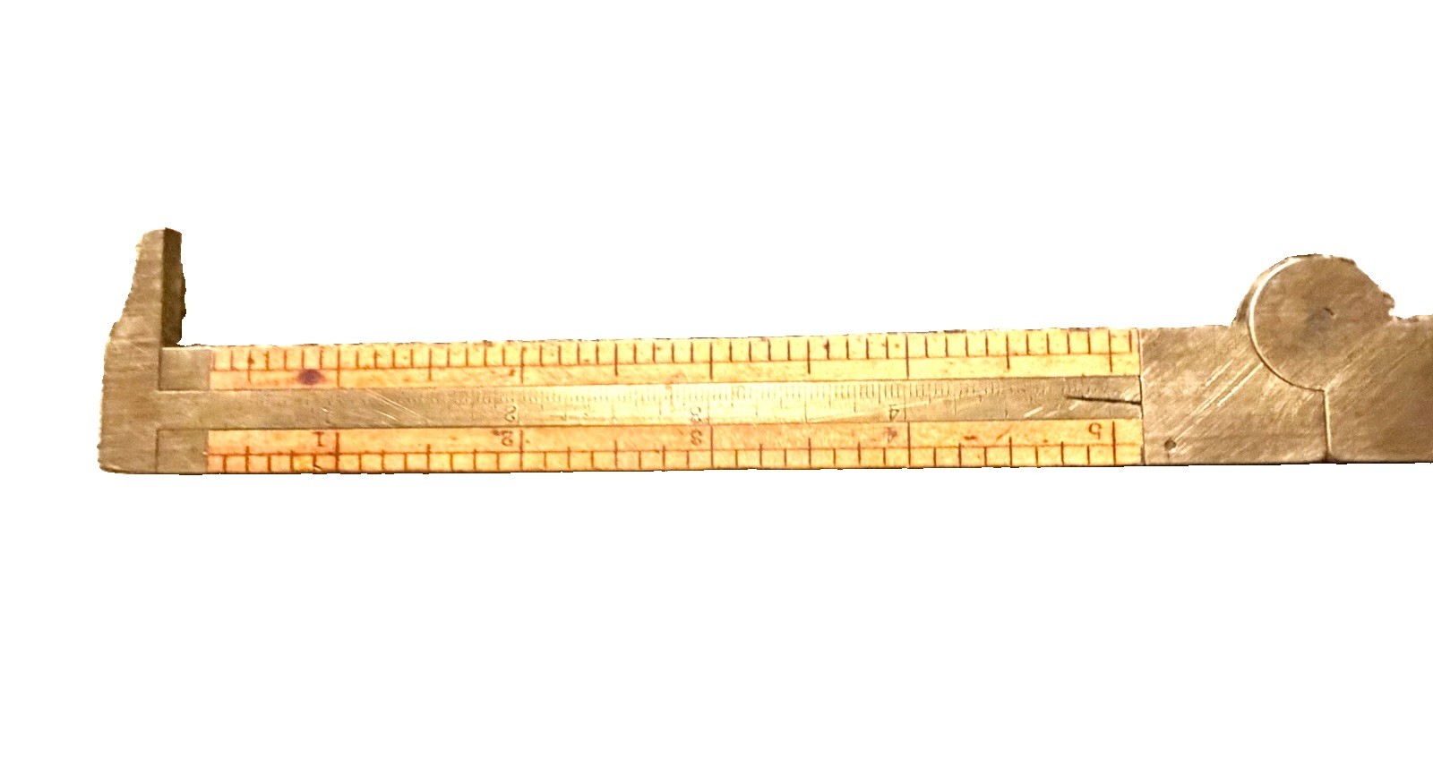 Antique Chapin-Stephens Co. No. 36 1/2 Folding Caliper Rule (1901–1929)