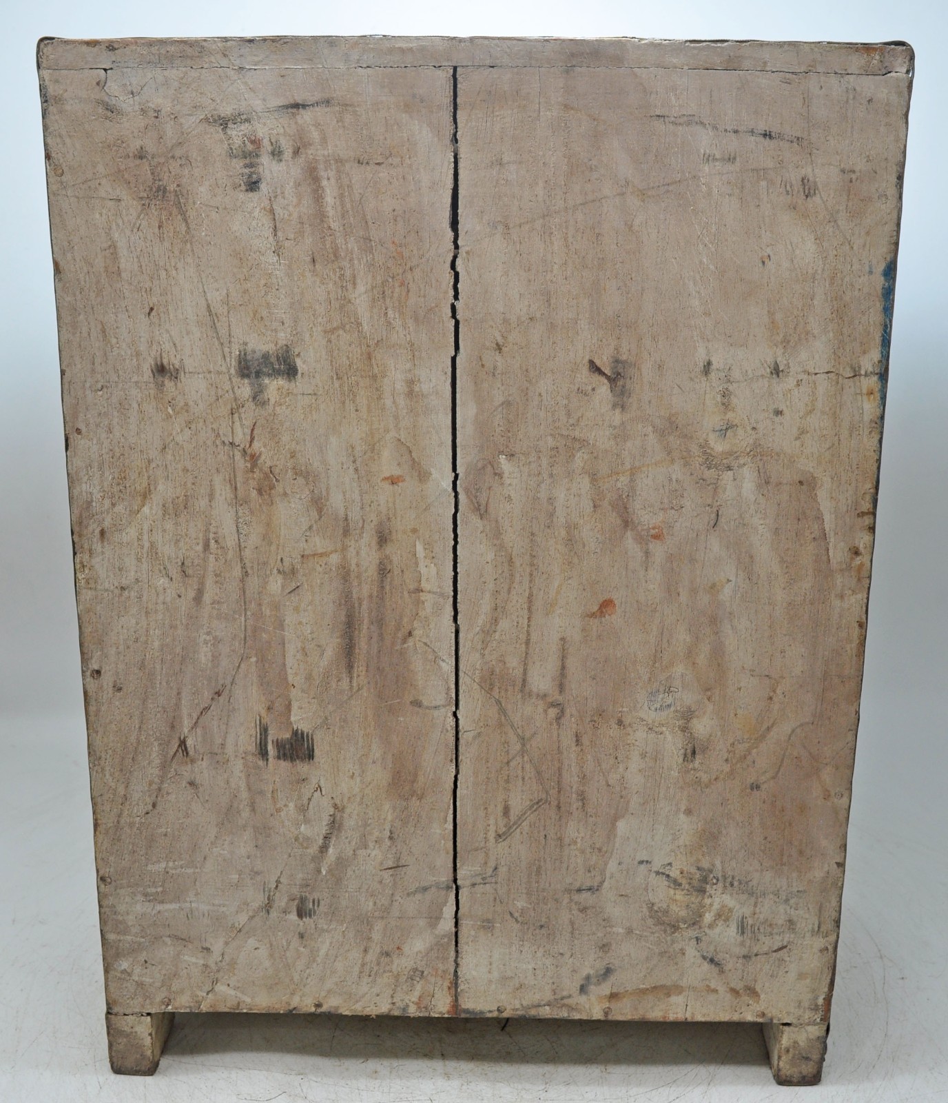 Vintage Wooden Fine Drawers Storage Box Original Old Hand Crafted