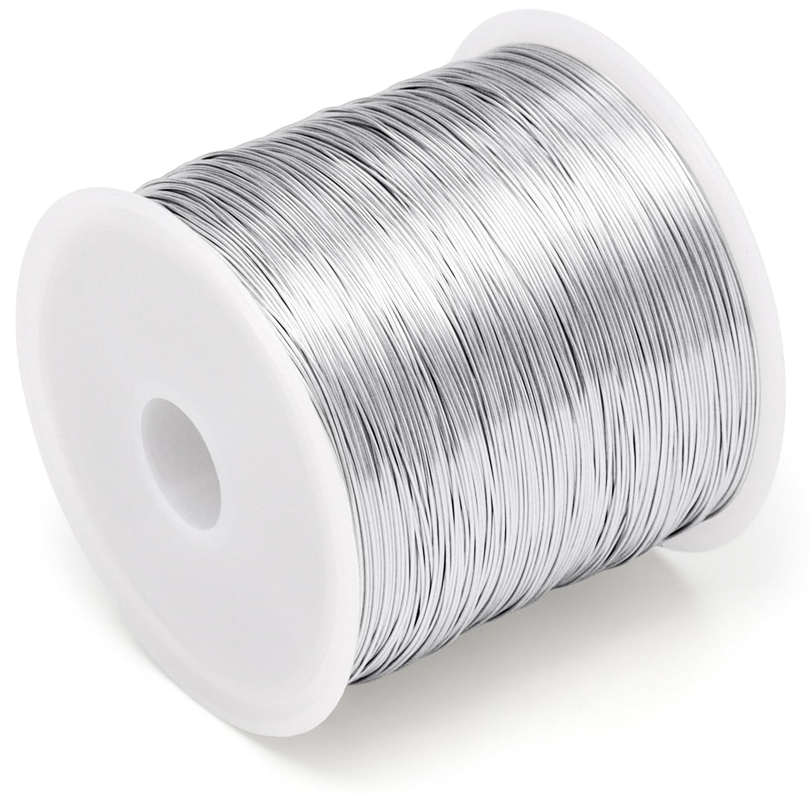 328Ft 0.4MM Jewelry Wire, 26 Gauge Tarnish Resistant Beading Wire for Jewelry…