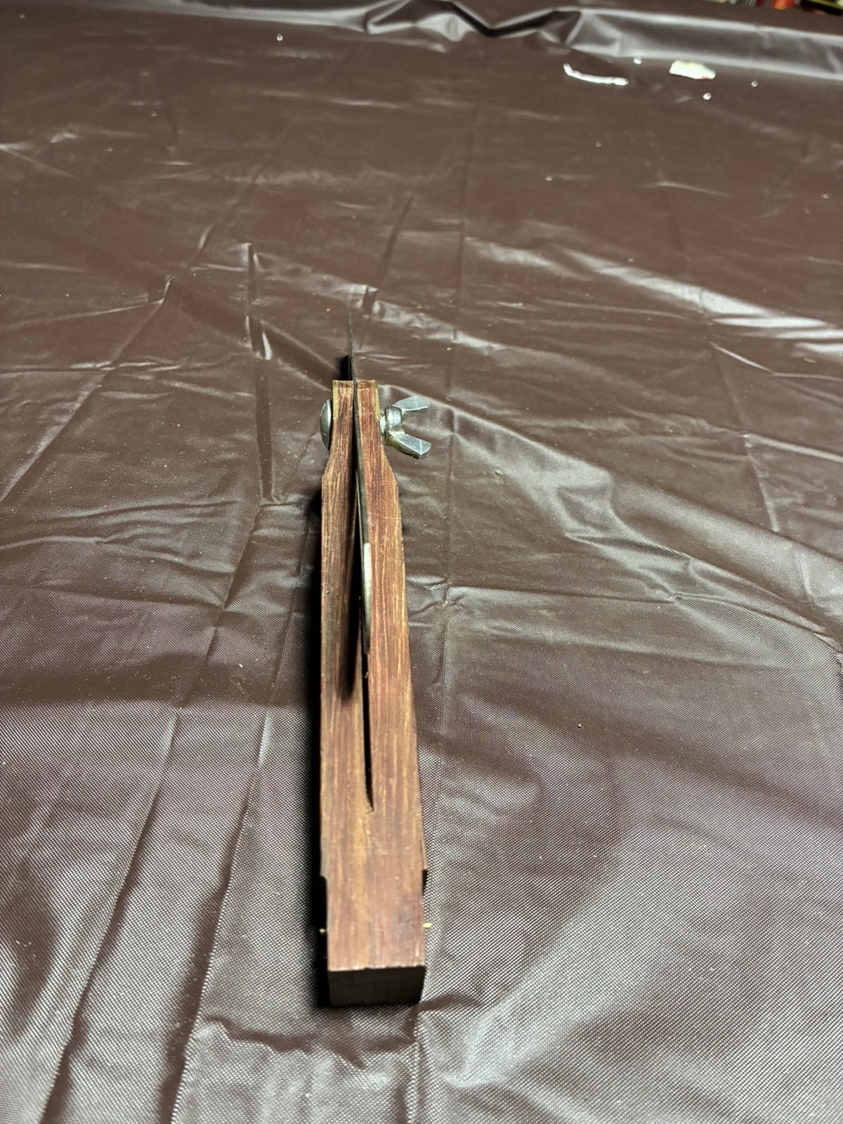 Swanson Tool 8 Inch Sliding T-Bevel Brass Bound Hardwood Handle