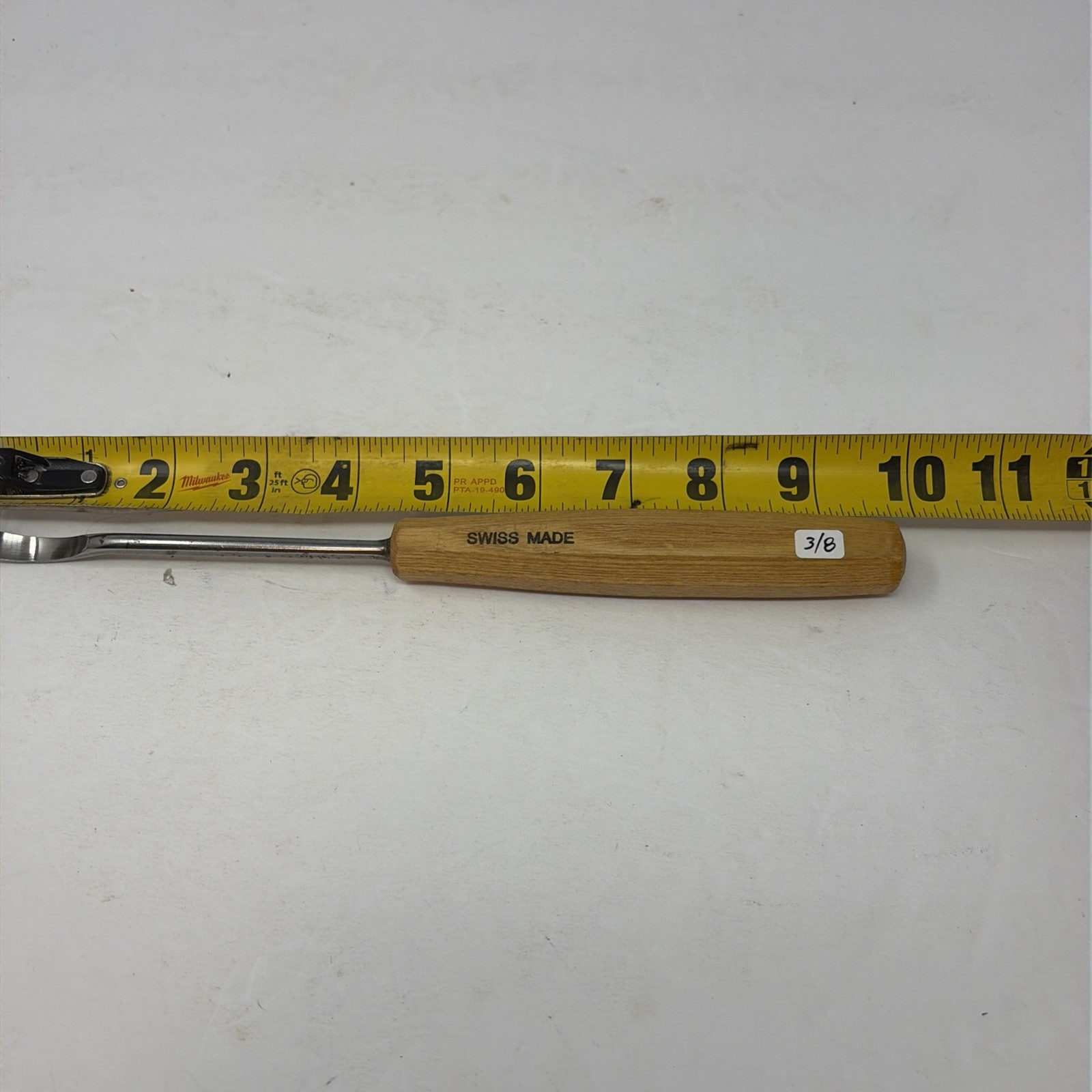 Pfeil Swiss Made Woodworking Gouge Tool – 3/8 – Carpentry – New