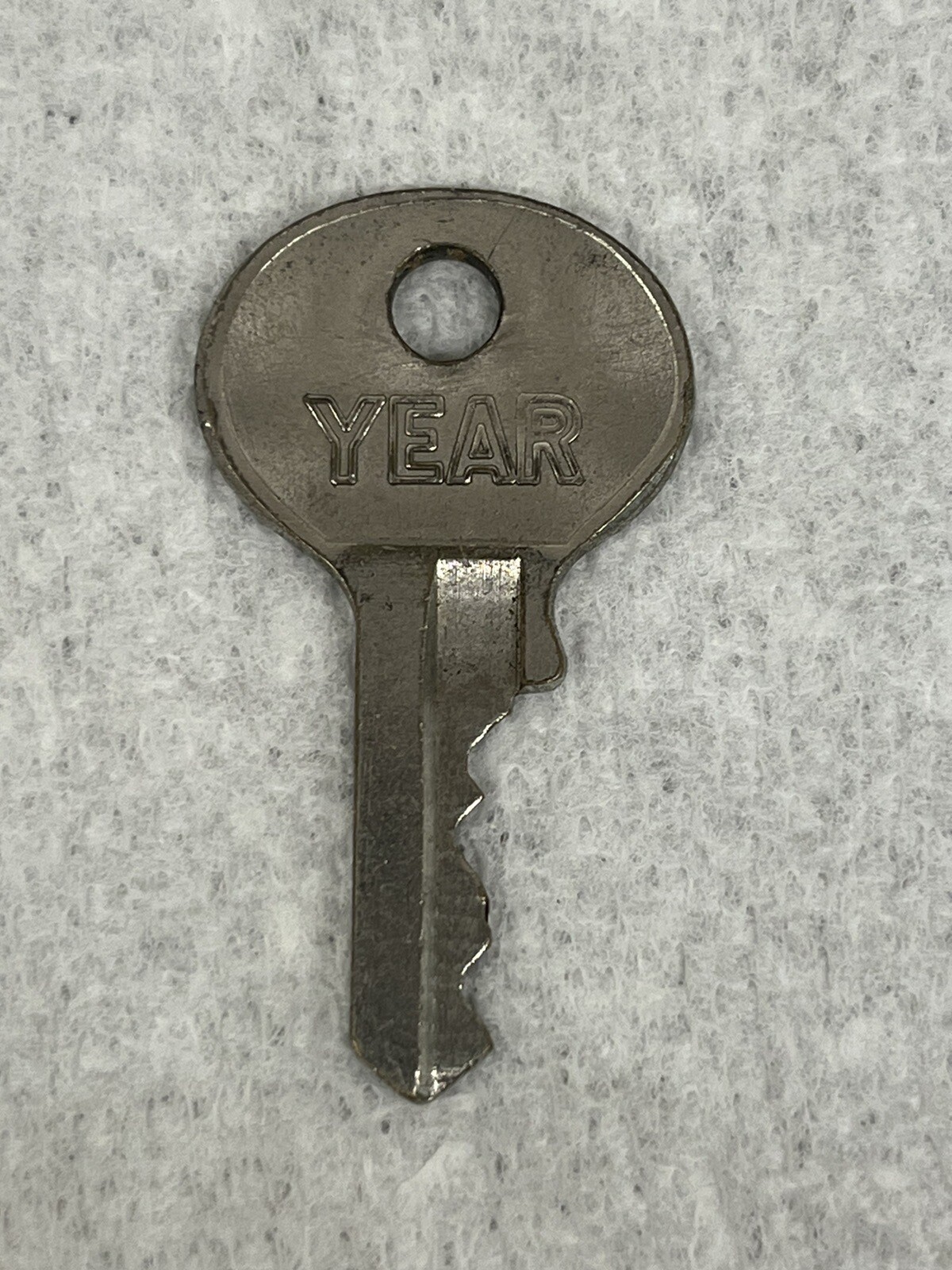 Vintage Key YEAR BRASS CYLINDER HONG KONG Appx 1-1/2″
