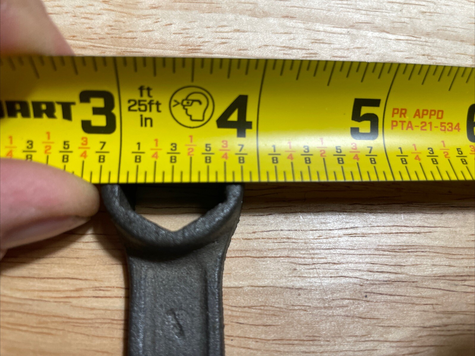 Cast Wrench For Farm Implements, Wagons And Buggies. No Name Only Mark On Shank
