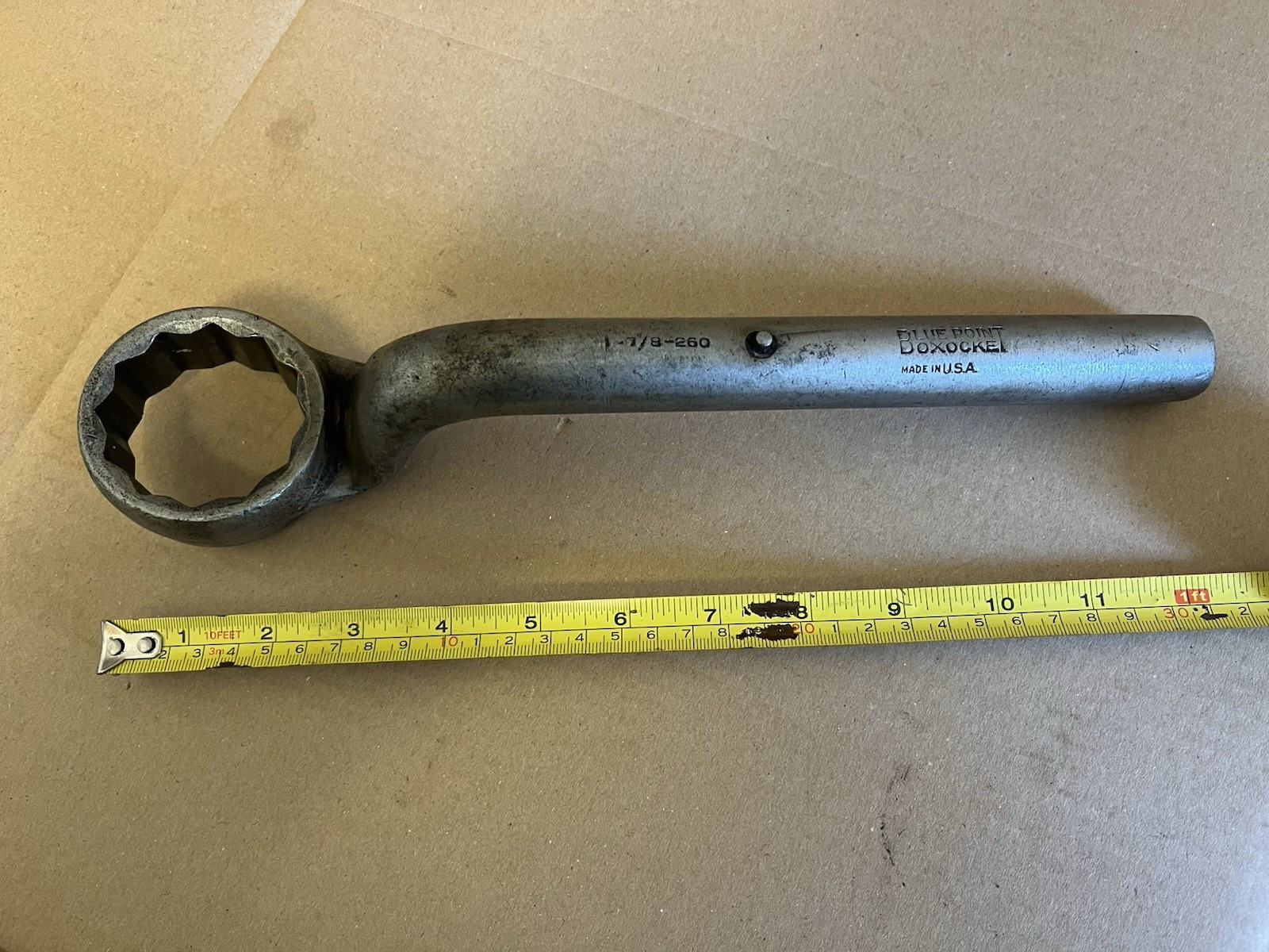BLUE POINT 1-7/8″ Box End Wrench Head No. 260, BOXOCKET, made in USA