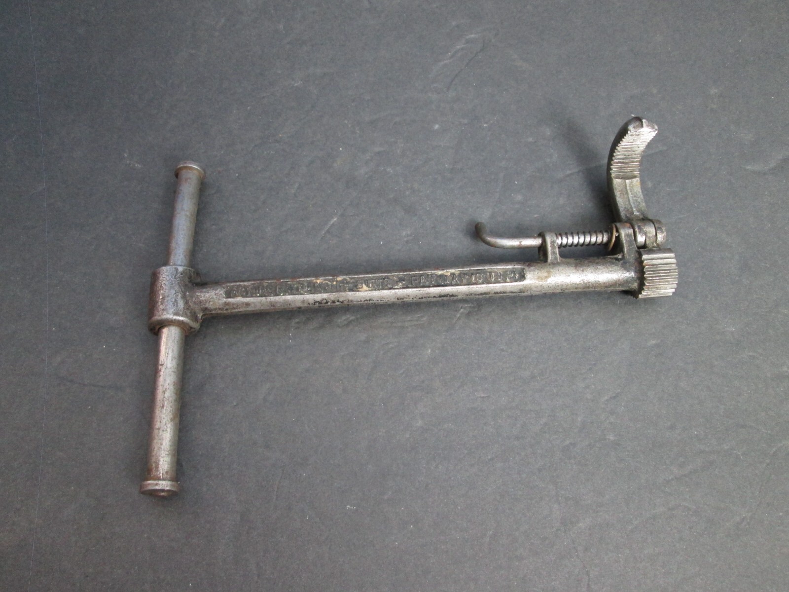 Vintage Andree 8” T-handle Self Adjustable Basin / Plumbers Wrench May 10, 1921