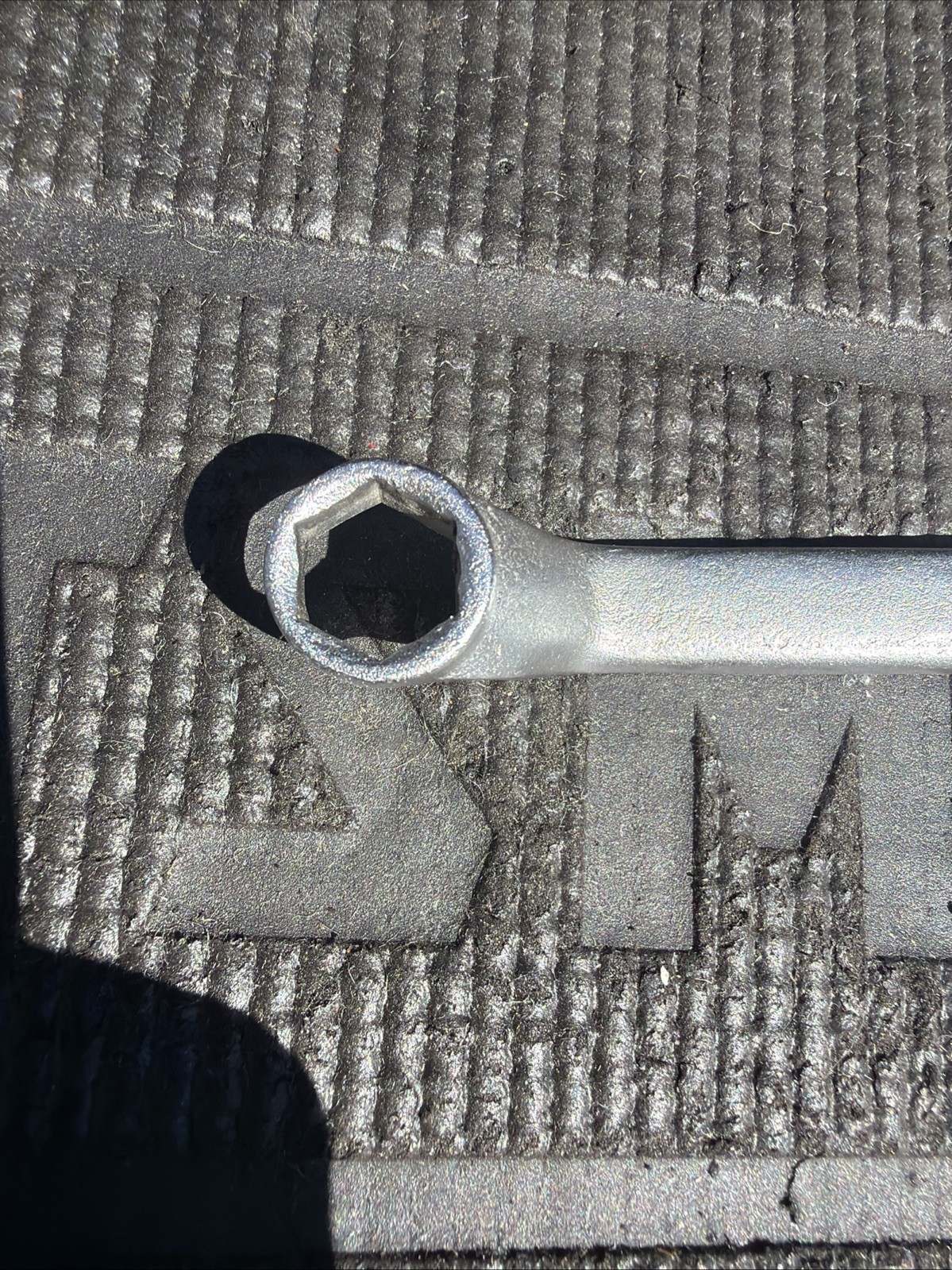 Sears Craftsman Pointy A Logo Double Box End Wrench Six 6 Pt Rare 1/2” X 9/16”
