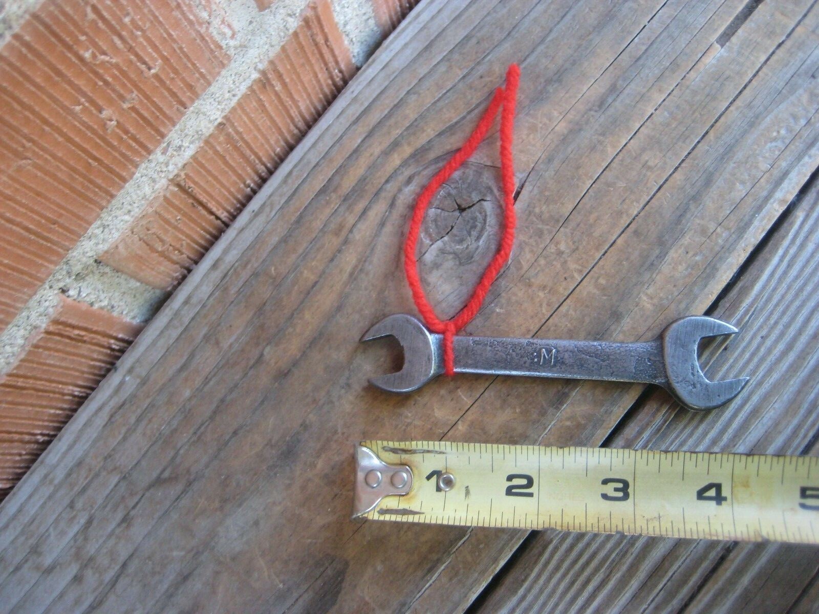 Vintage 4 1/4″ Length ** Ford *** Open End Wrench M USA