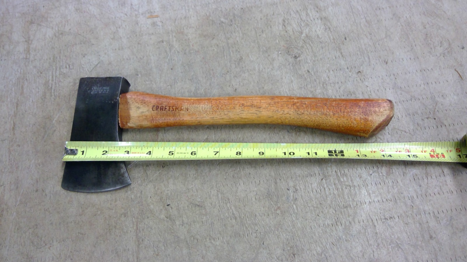 Vintage Craftsman Hatchet, Axe #48101-1 11/4 Lb. Made in USA