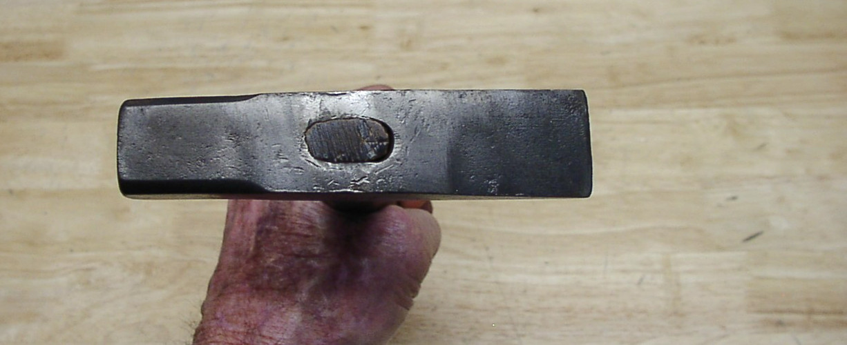 Old Used Tools,Vntg Unbranded USA Cross Peen Hammer,1lb. 6.8oz,4-15/16″ Head,VGC