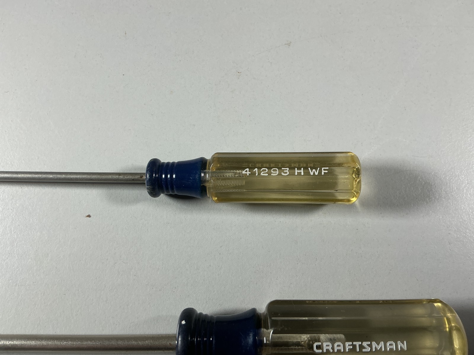 Vintage Craftsman Screwdrivers & Scratch Awl 1 Screw Holding Circle I