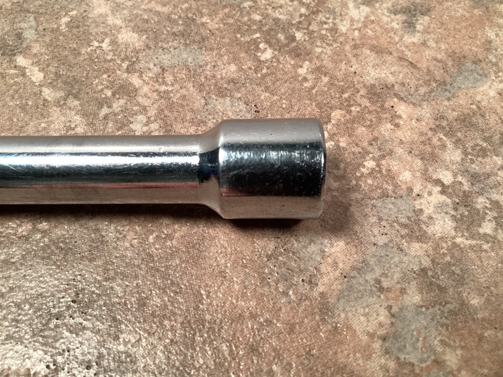 Vintage NOS Extension Bar 3/8″ Drive 6″ Length Forged Steel Chrome Socket Tool