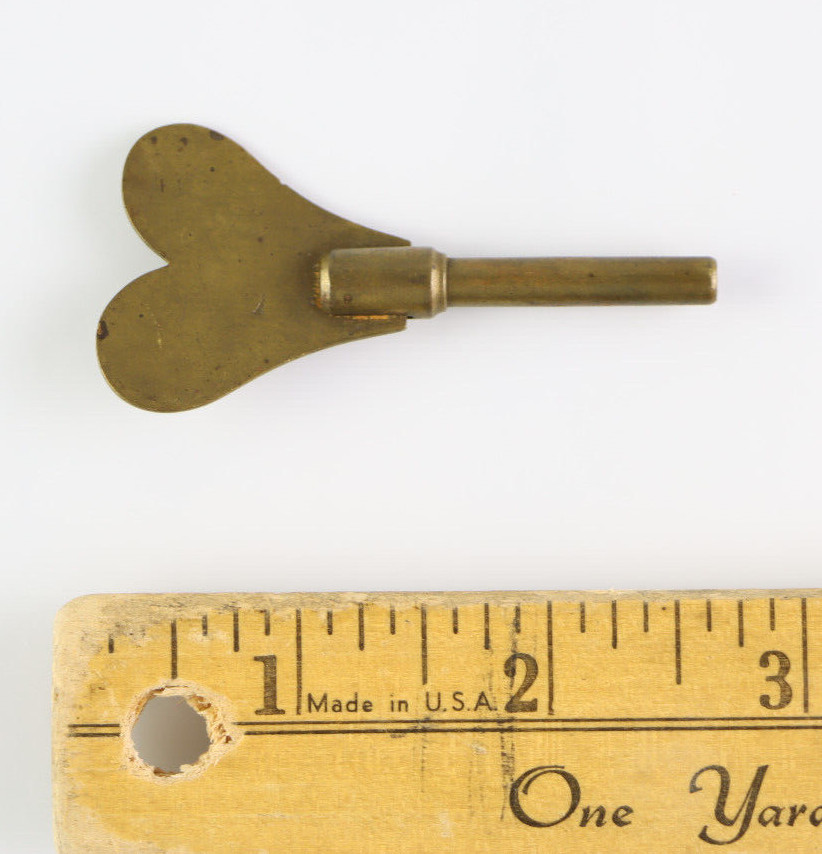 Vintage Brass Winder Winding Key Unbranded