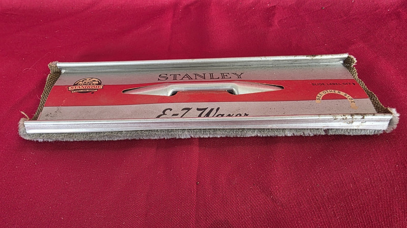 Vintage Stanley Home Products 8½” x 3” EZ Waxer Metal Applicator