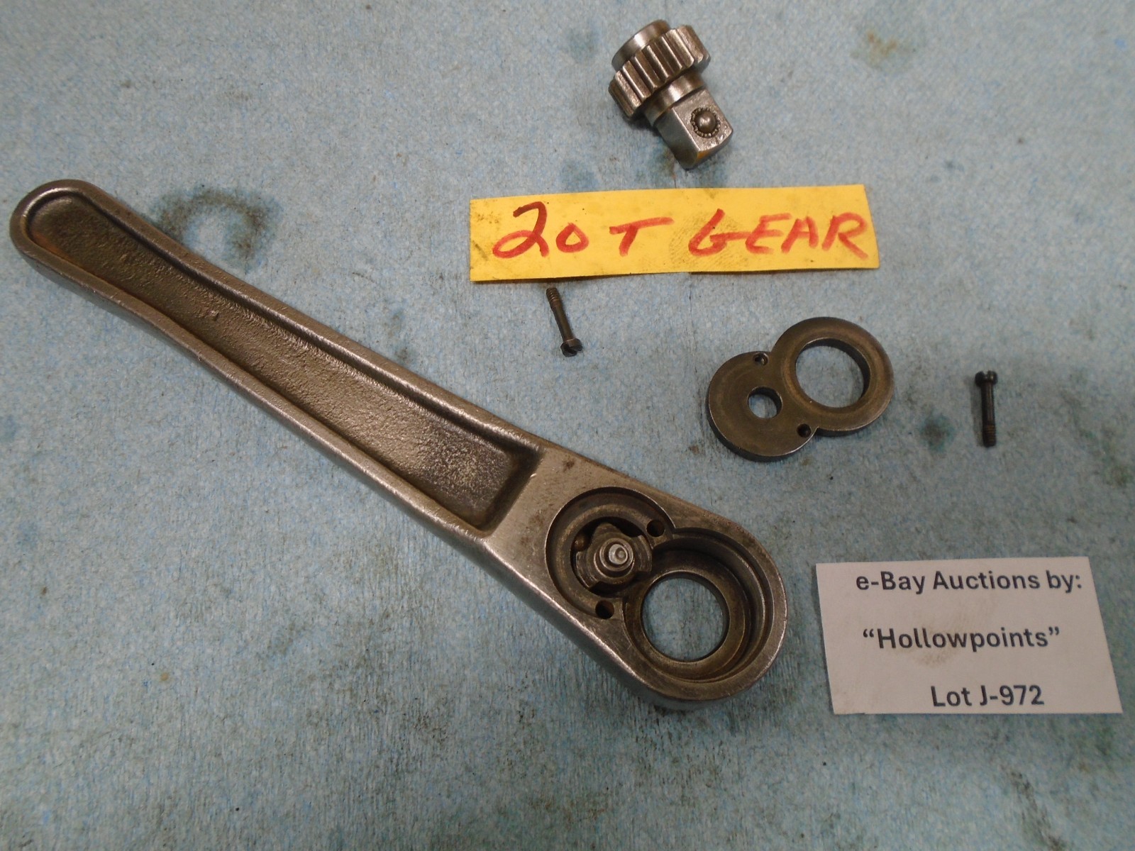 Snap-On GF 71N Ratchet 3/8″ Drive w/ 20 Tooth Gear Snap On J972