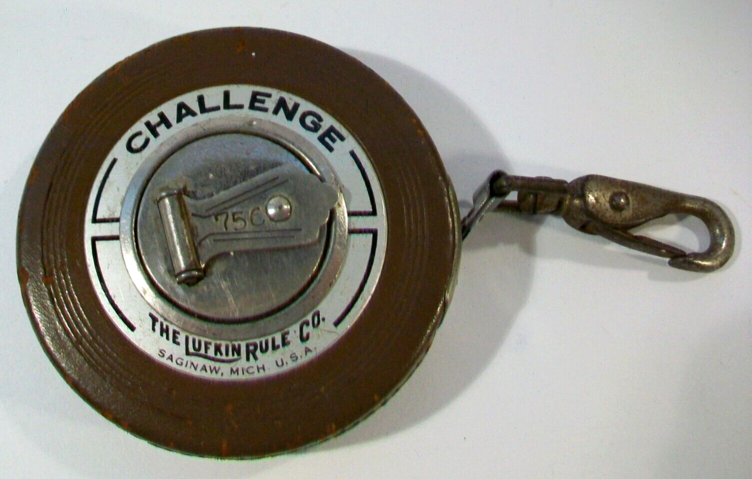 The Lufkin Rule Co. 50′ Steel Challenge Tape Measure, 50 Feet, Vintage