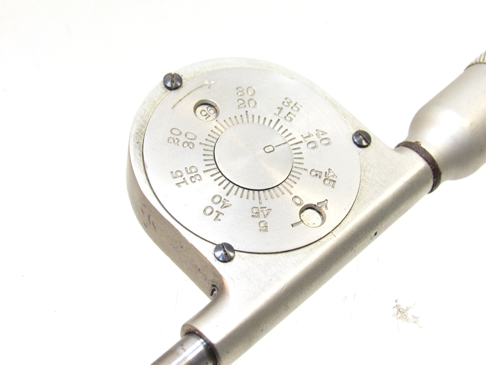 CC NICE VINTAGE BROWN & SHARPE NO. 748 SPEED INDICATOR IN ORIGINAL CASE