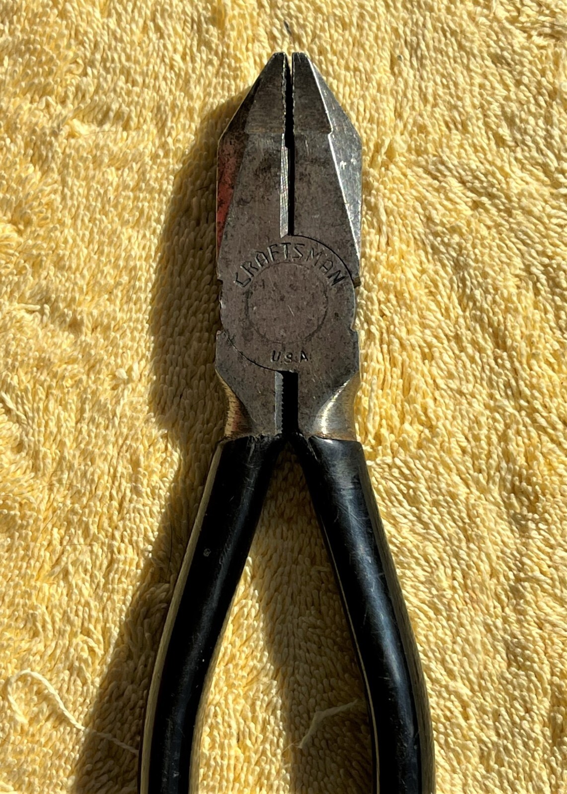 VINTAGE CRAFTSMAN 7 1/2 INCH (C) LINEMAN’S PLIERS