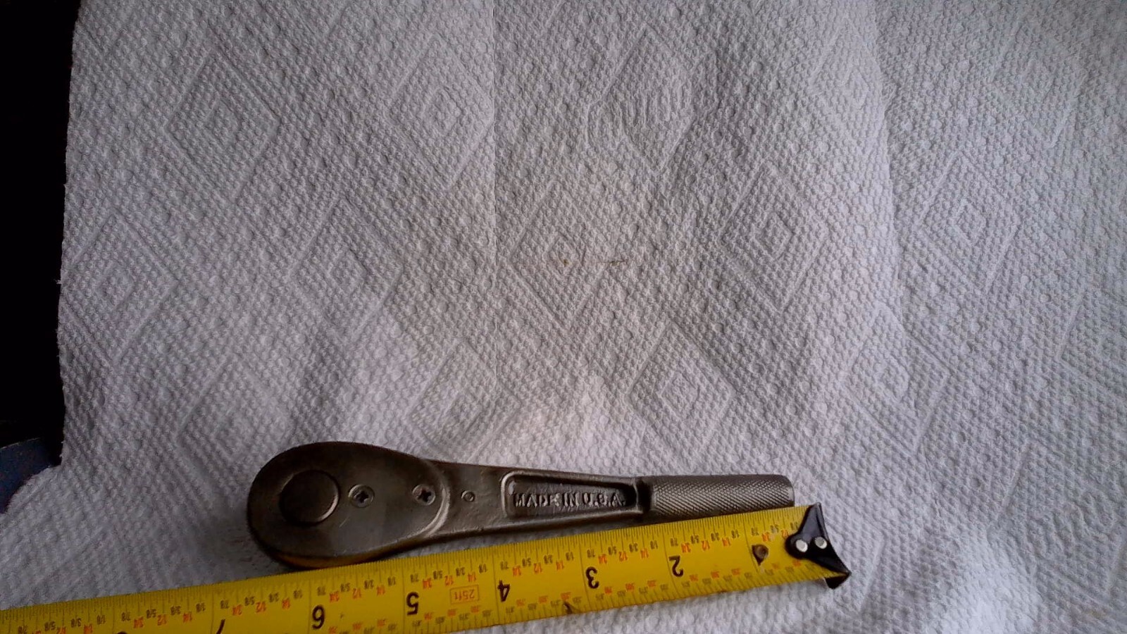 vintage ratchet NONE BETER CHROME B40 3/8 drive work