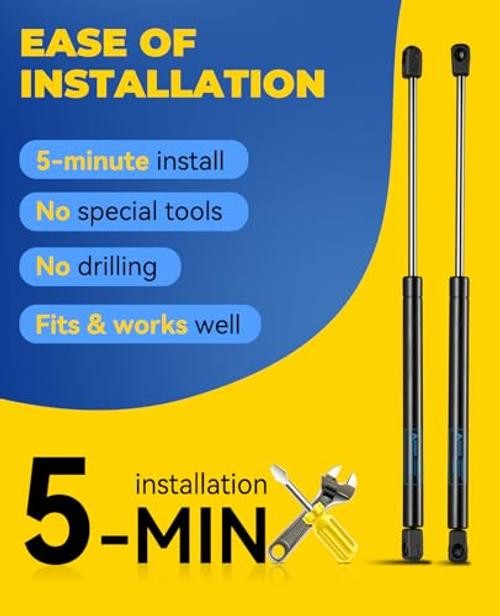 977-2PK Tool Box Struts for Knaack Storagemaster 89 Tool Job Box Replacement