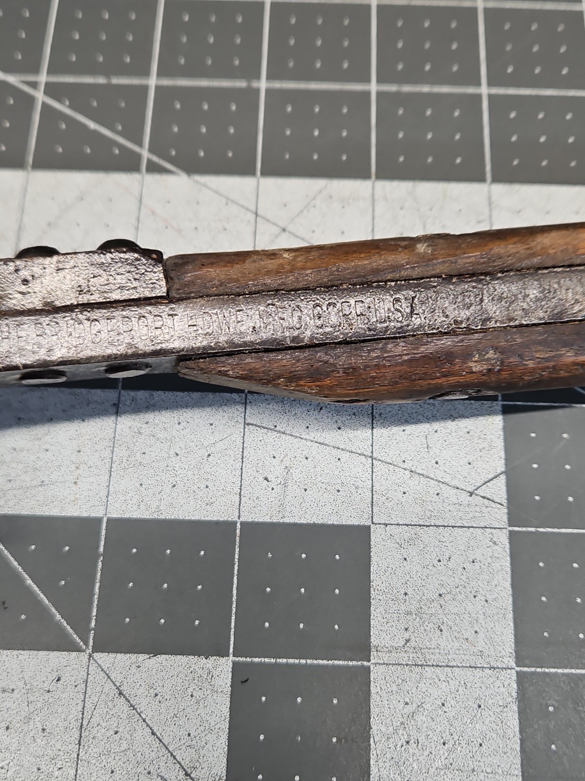 Vintage Box and Crate Hammer BRIDGEPORT HDWE. MFG. CORP Early 1900s