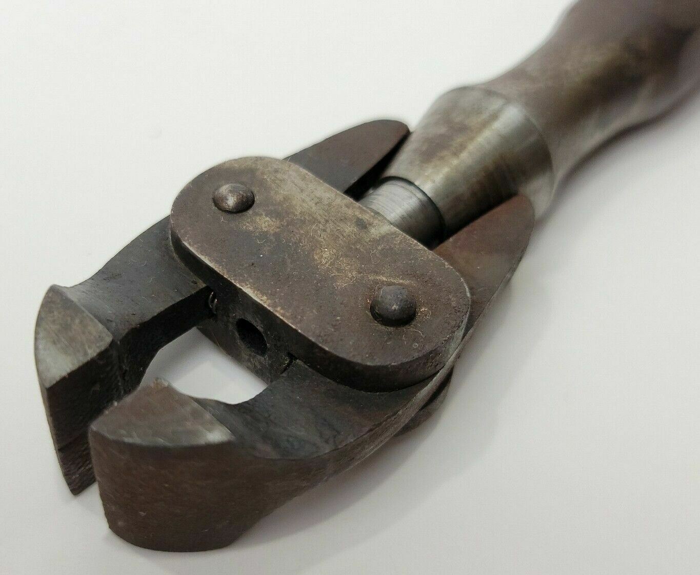 Vintage Jewelers Gunsmith All Metal Hand Held Vice Clamp Tool Machinist Mechanic