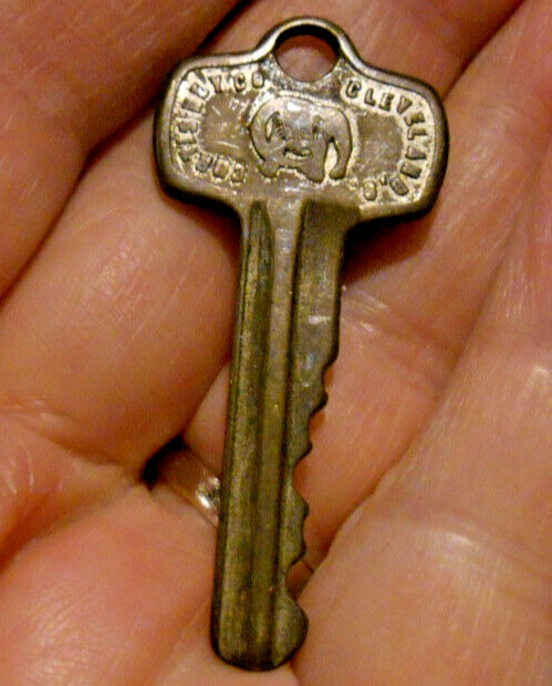 Vintage Antique Curtis Key Co Cleveland Ohio USA Bulldog Logo 1945-64 Best BE2