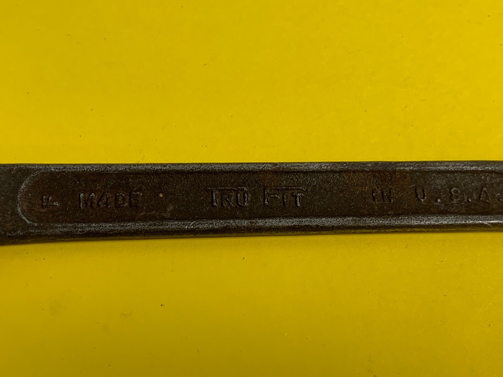 Vintage TRU FIT Tools Open End Wrench 3/4″ x 11/16″ SAE Tool Made in USA Tool