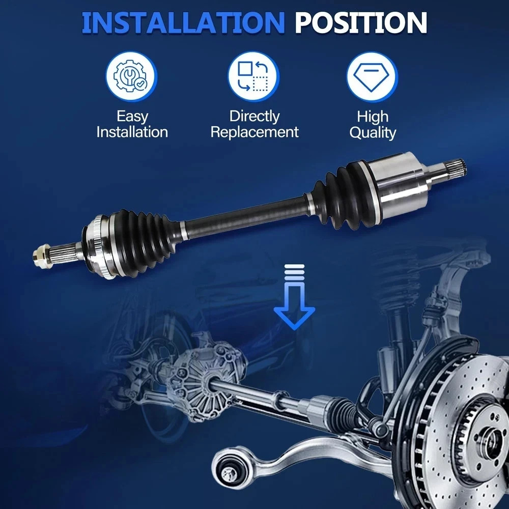 Maxfavor Front CV Axle Shaft Assembly Compatible with Toyota Corolla 2009 201…