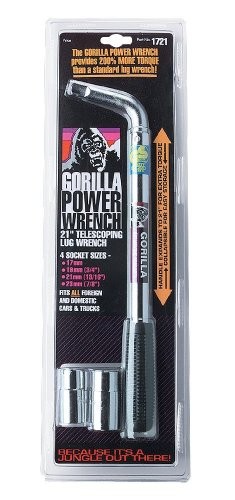 Gorilla Automotive 1721 Telescoping Power Wrench – Standard Socket