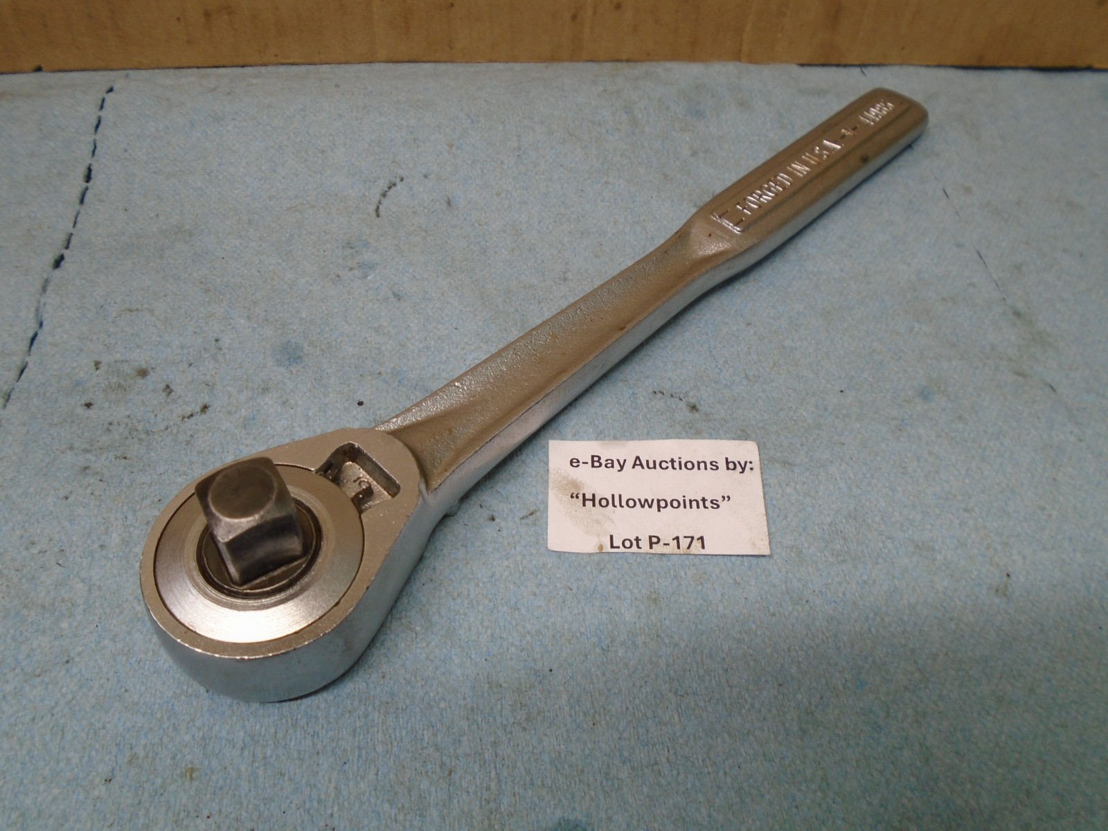 Craftsman USA #44985 V Date Push Button Ratchet 1/2″ Drive 32 Teeth Gear P171