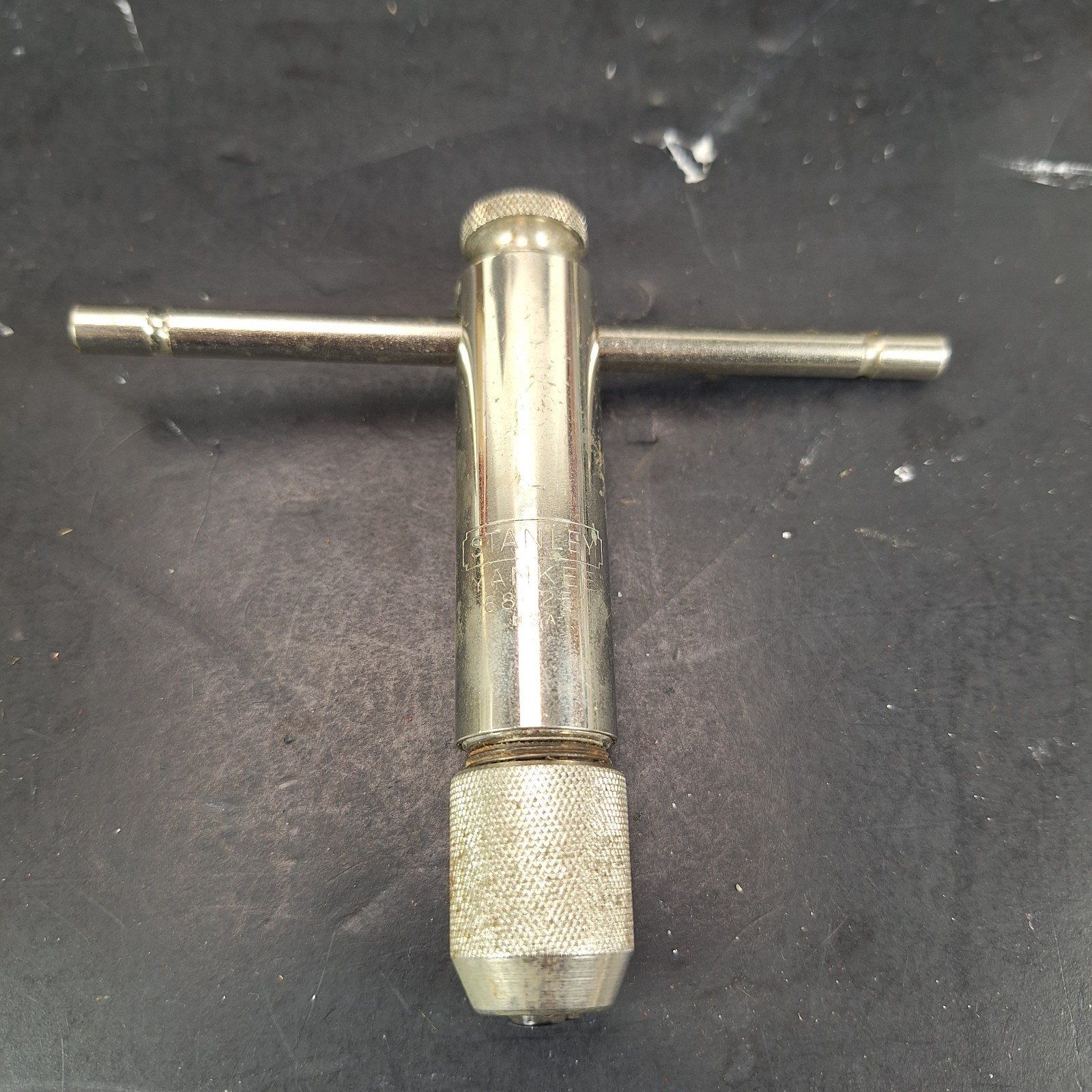 Vintage Stanley Yankee No 68-251 Ratchet Tap Wrench Handle Machinist Tool USA