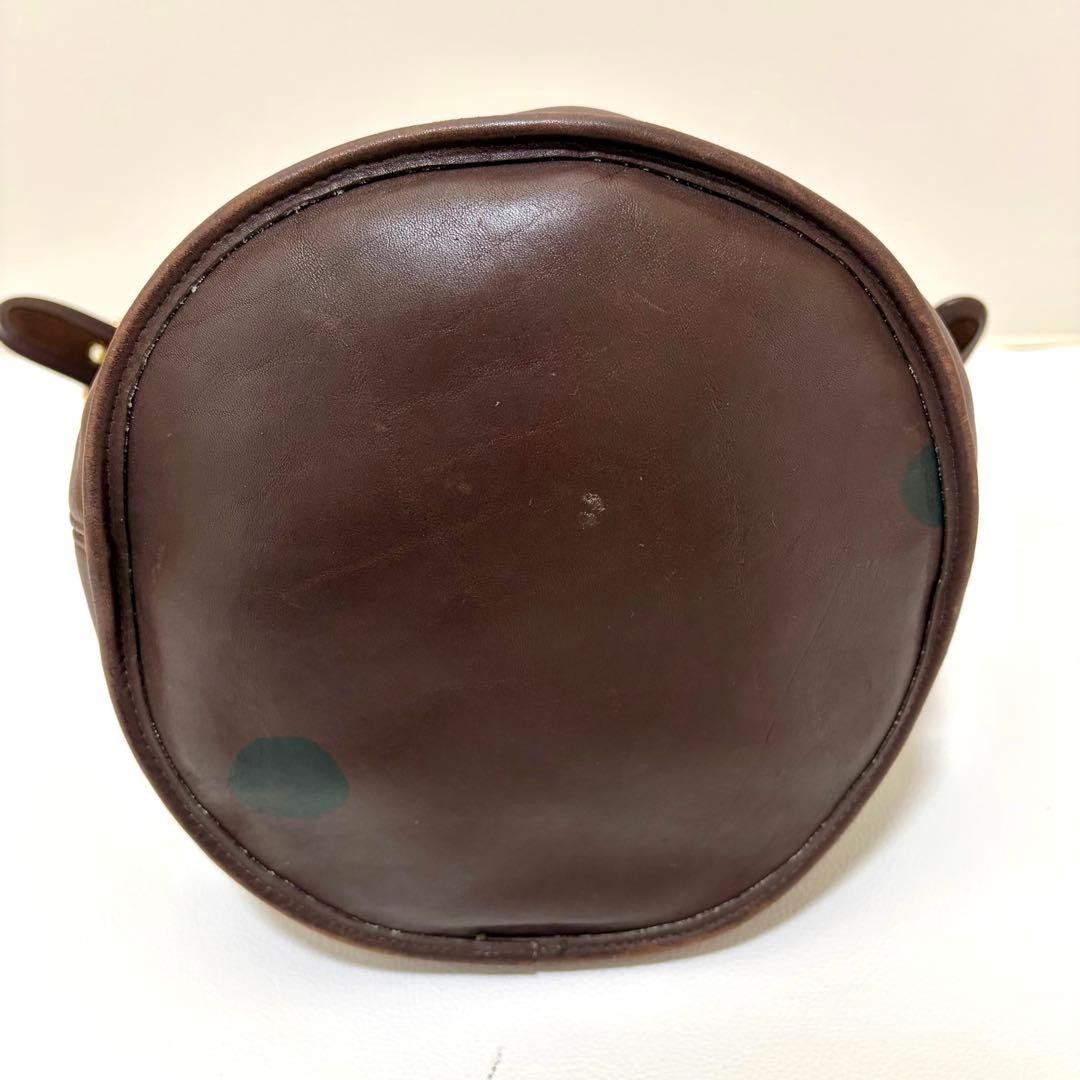 COACH One Shoulder Bag 9085 Brown Leather 31cm x 38cm x 21cm Used
