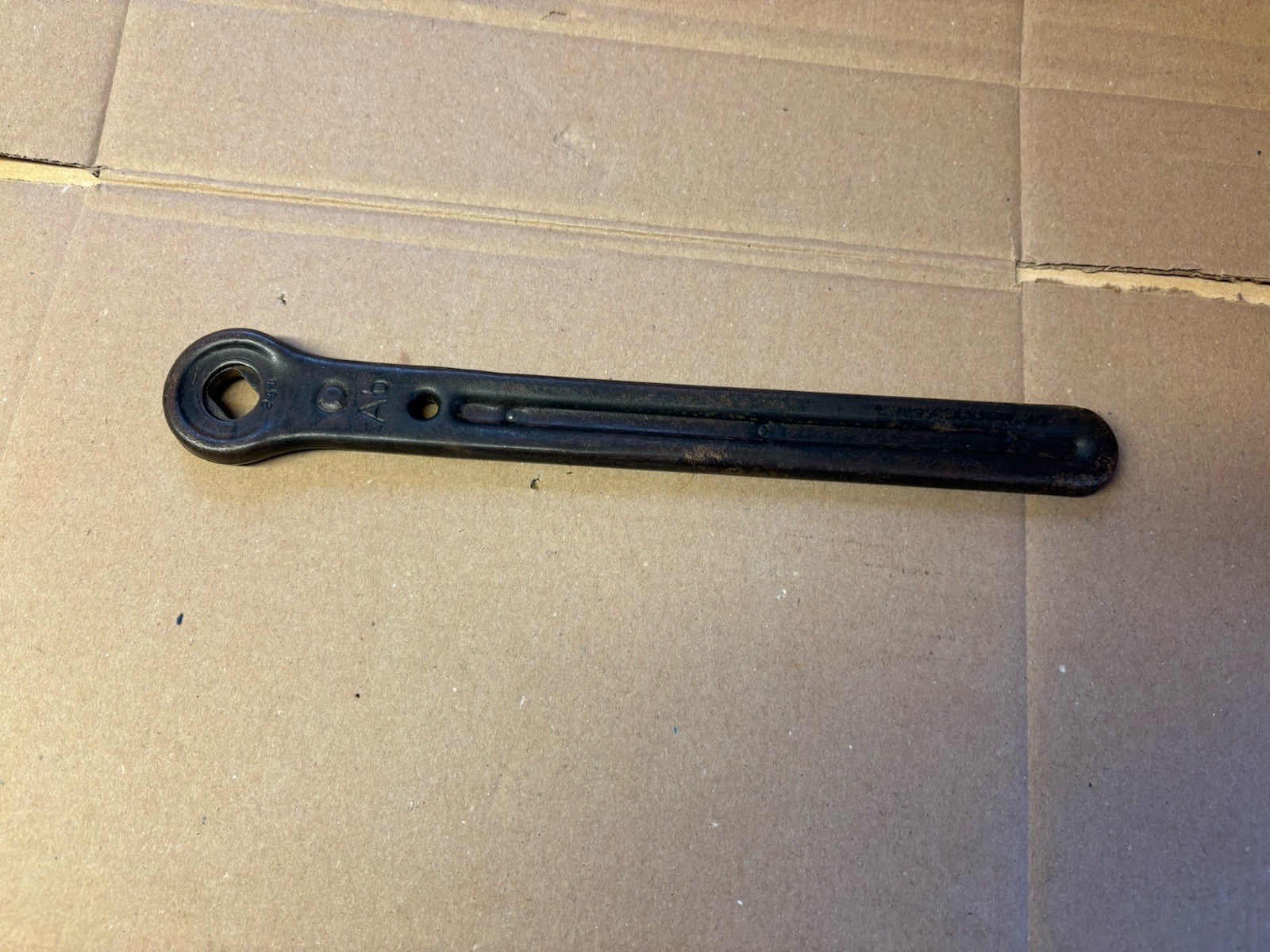 Vintage Ratchet jack handle , Number 254, 11 1/2 Inches Long,toolkit Item