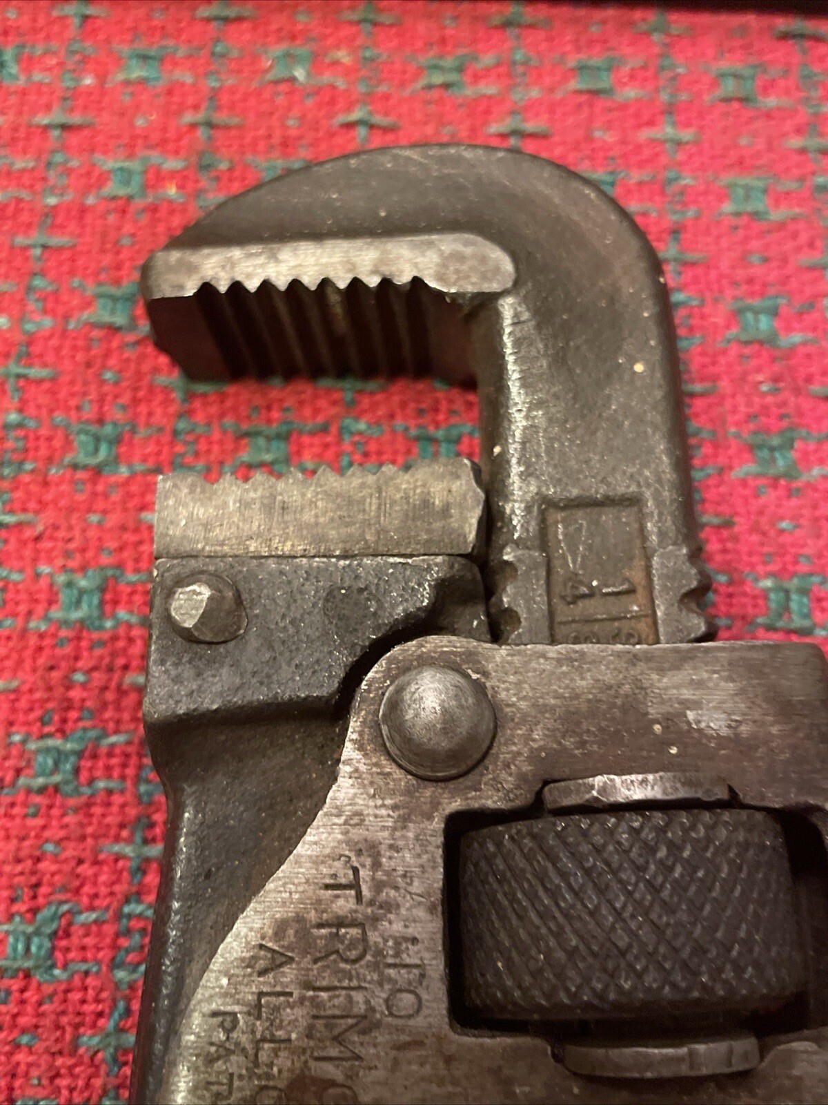 Vintage Trimco 10 Adjustable Pipe / Monkey Wrench USA 🇺🇸 Trimont Nice!