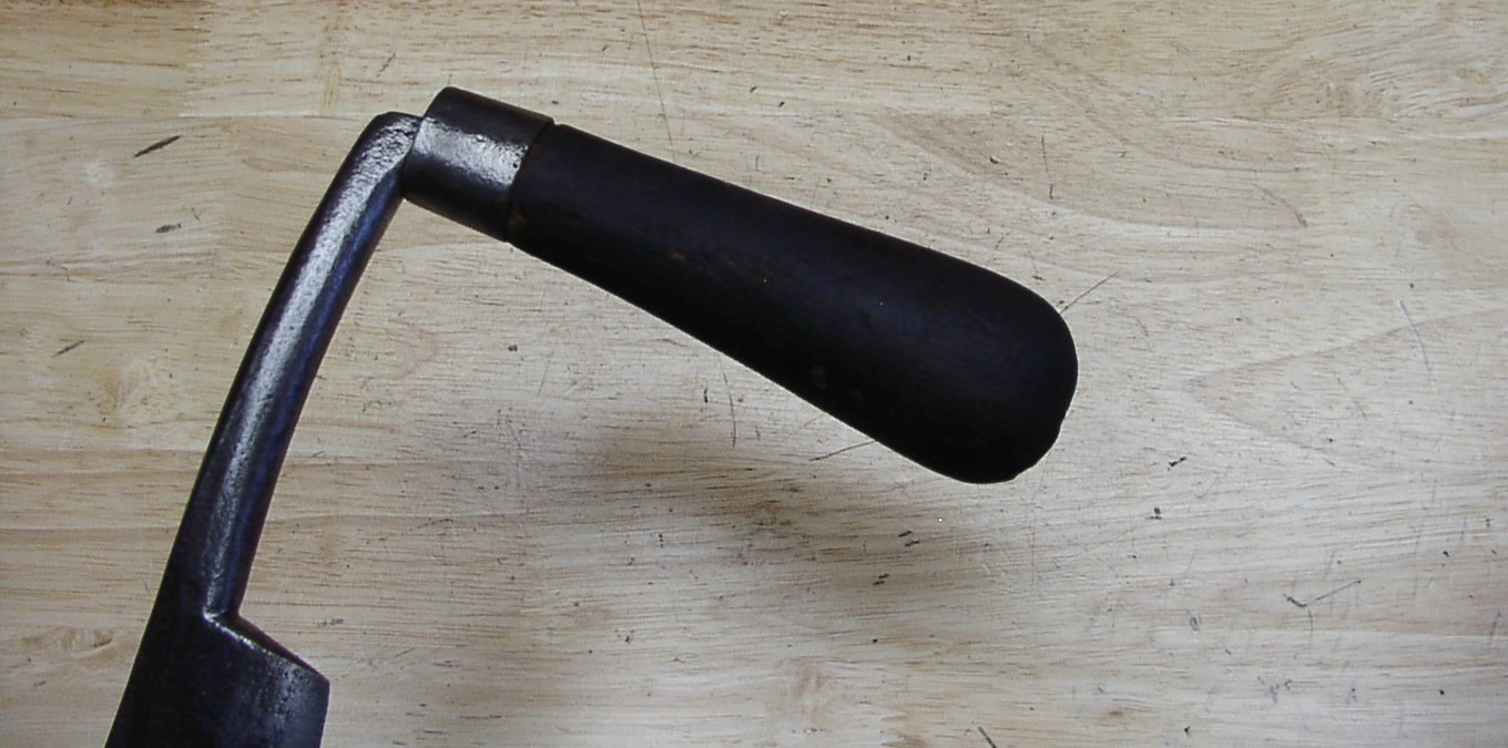 HUGE Antique Cast Steel Draw Knife25-7/16″ OAL,1-1/16″ X 16-1/8″ Edge,VGC
