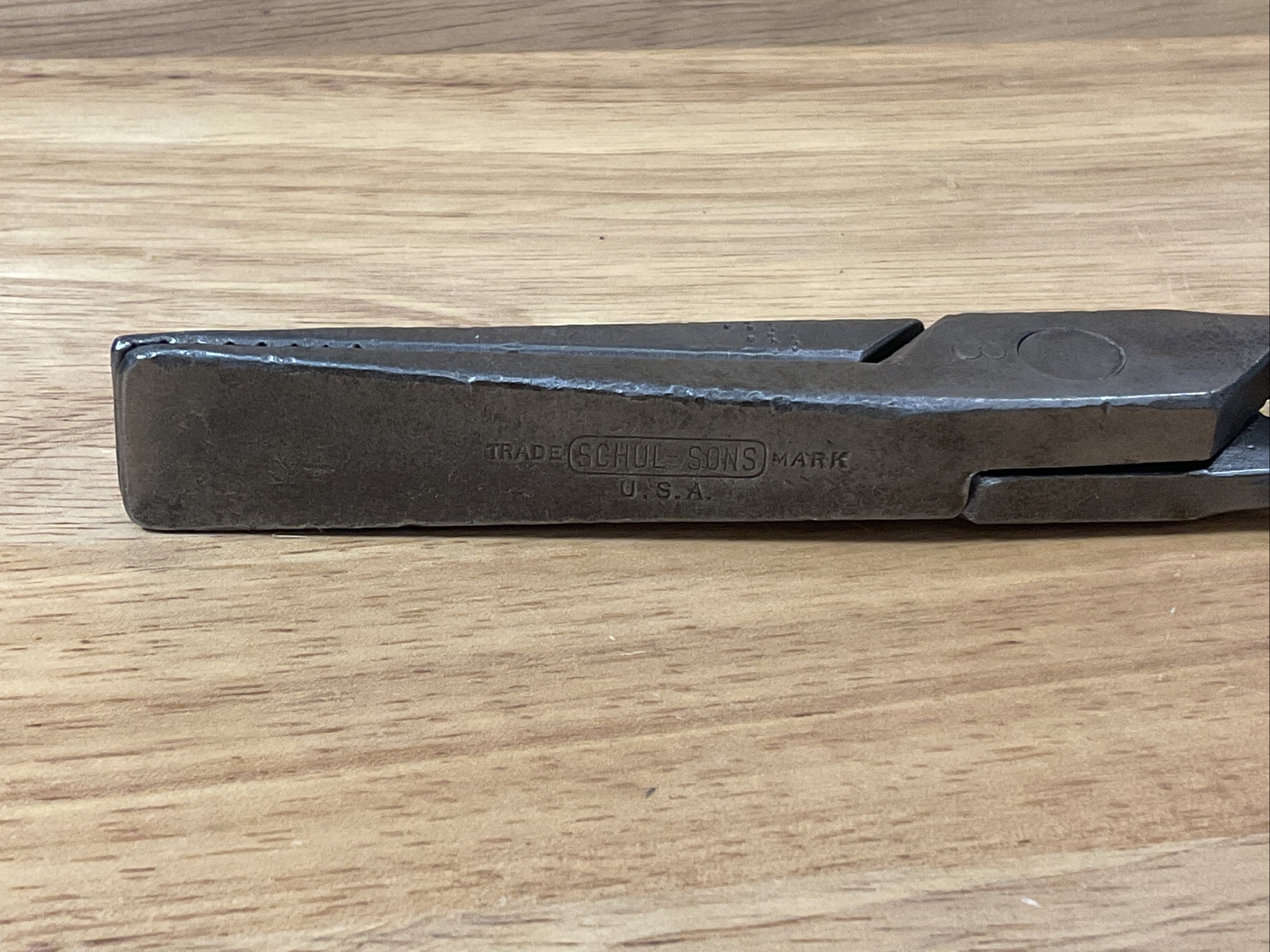 Vintage Schul-sons 10″ Duck Bill Pliers No.450 Made In U.S.A