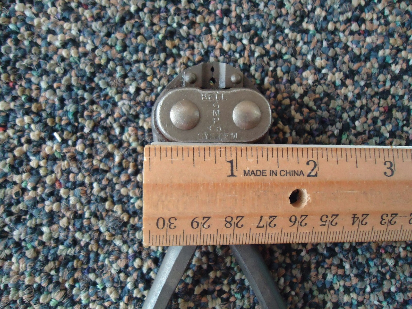 Vintage Bell GMP Co.System # 4-46 Pliers ” GREAT RARE COLLECTIBLE PLIERS “