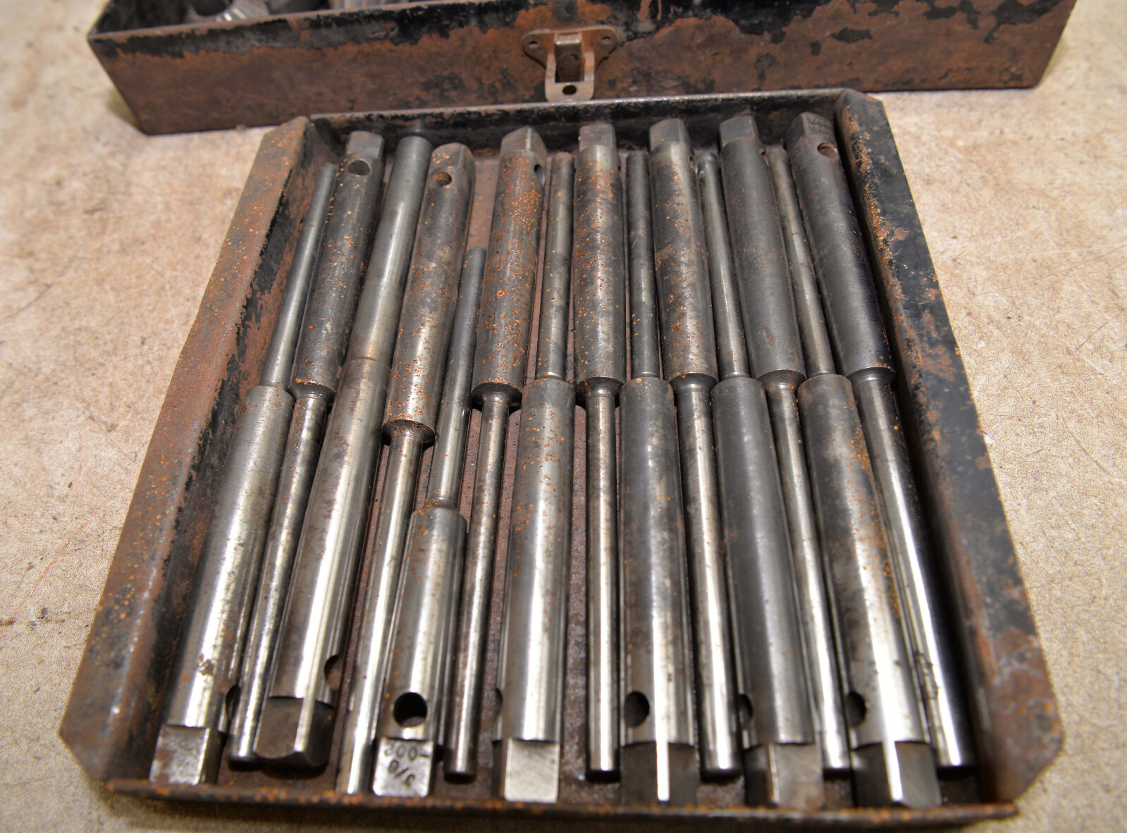 Rare Hinckley Myers antique valve seat reamer cutter collectible auto tool lot
