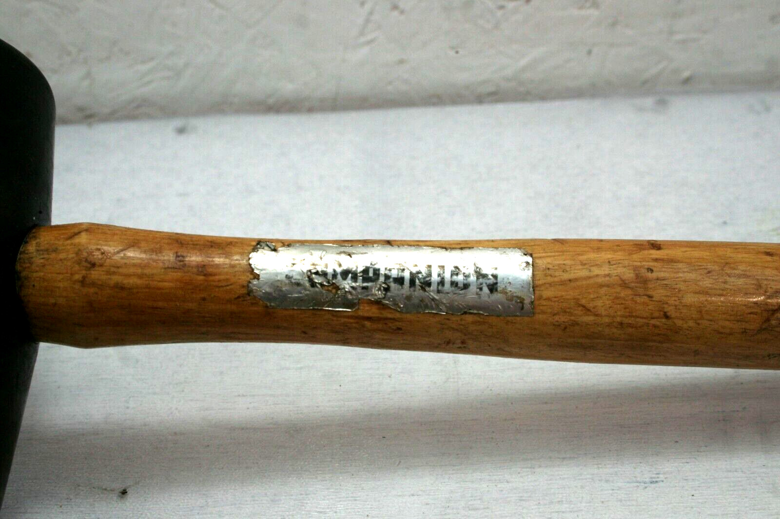 Soft Blow Mallet Hammer Unknown Brand Rubber Tip 12 3/4″ length 4″ head