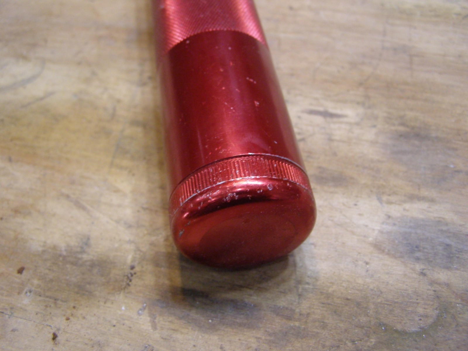 Vintage 2 D Cell USA Made Maglite Flashlight Tested Works great w/ Extra Bulb