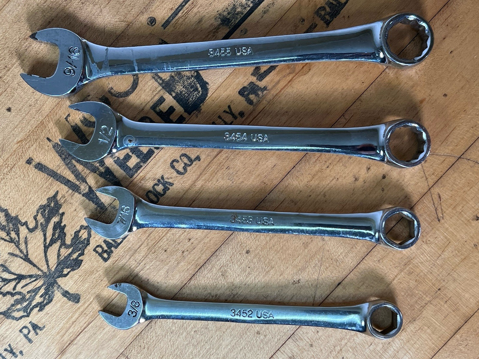 Rare Vintage Collection of JC Penny Tools (S K Tools) – Wrenches, Ratchets, Etc.