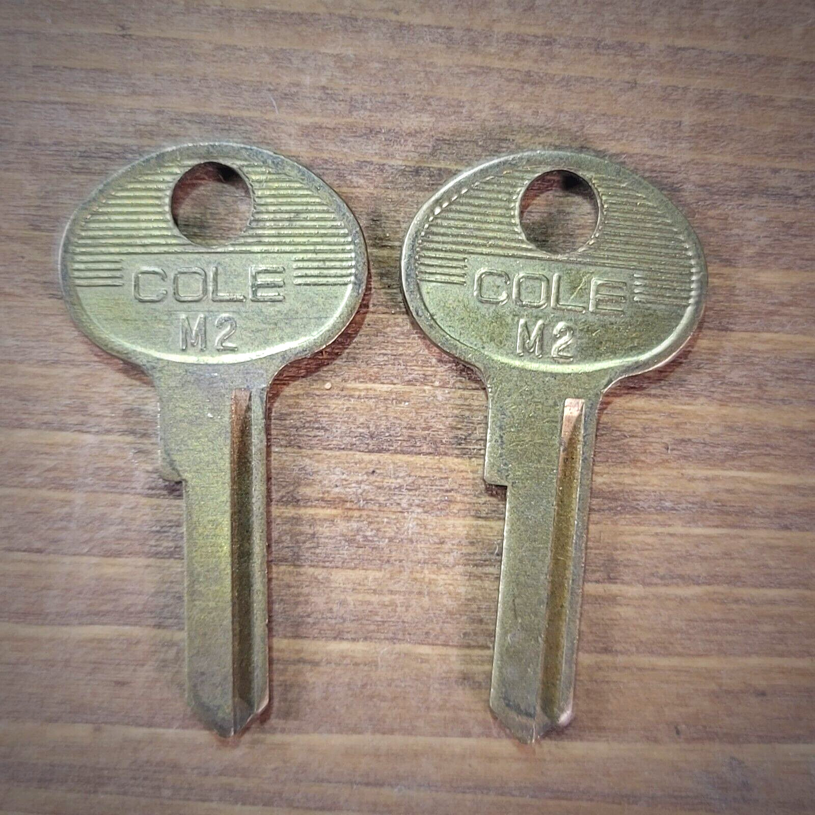 Lot of 2 Cole M2 Key Blanks – Lock Smith