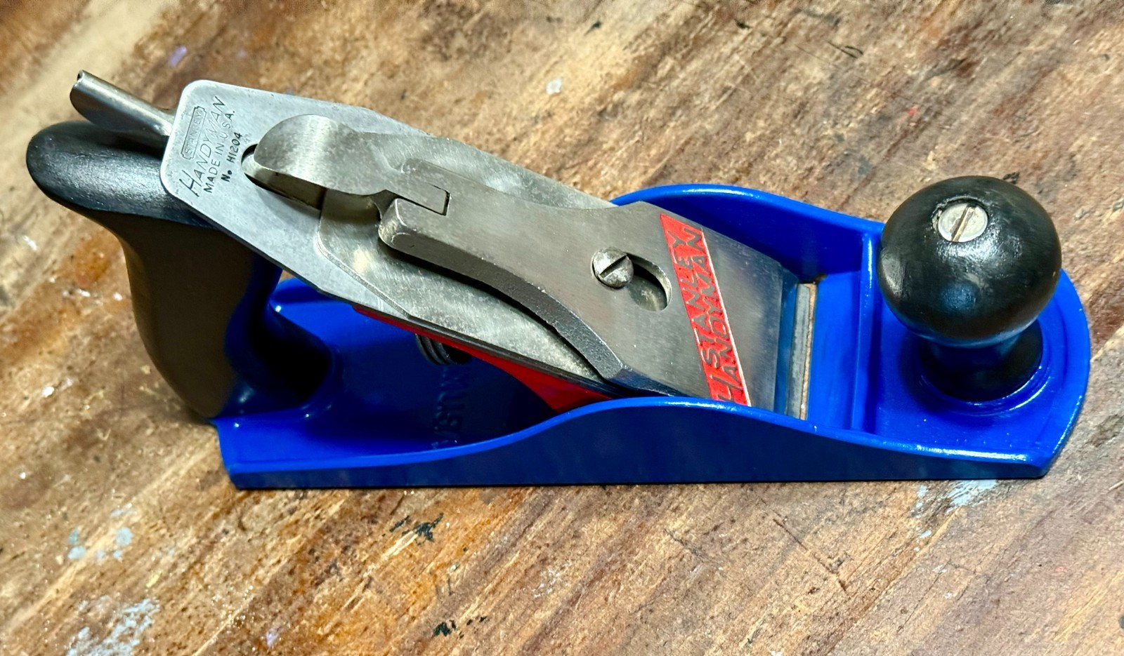Vintage Stanley Handyman No. H1204 Smooth Bench Plane