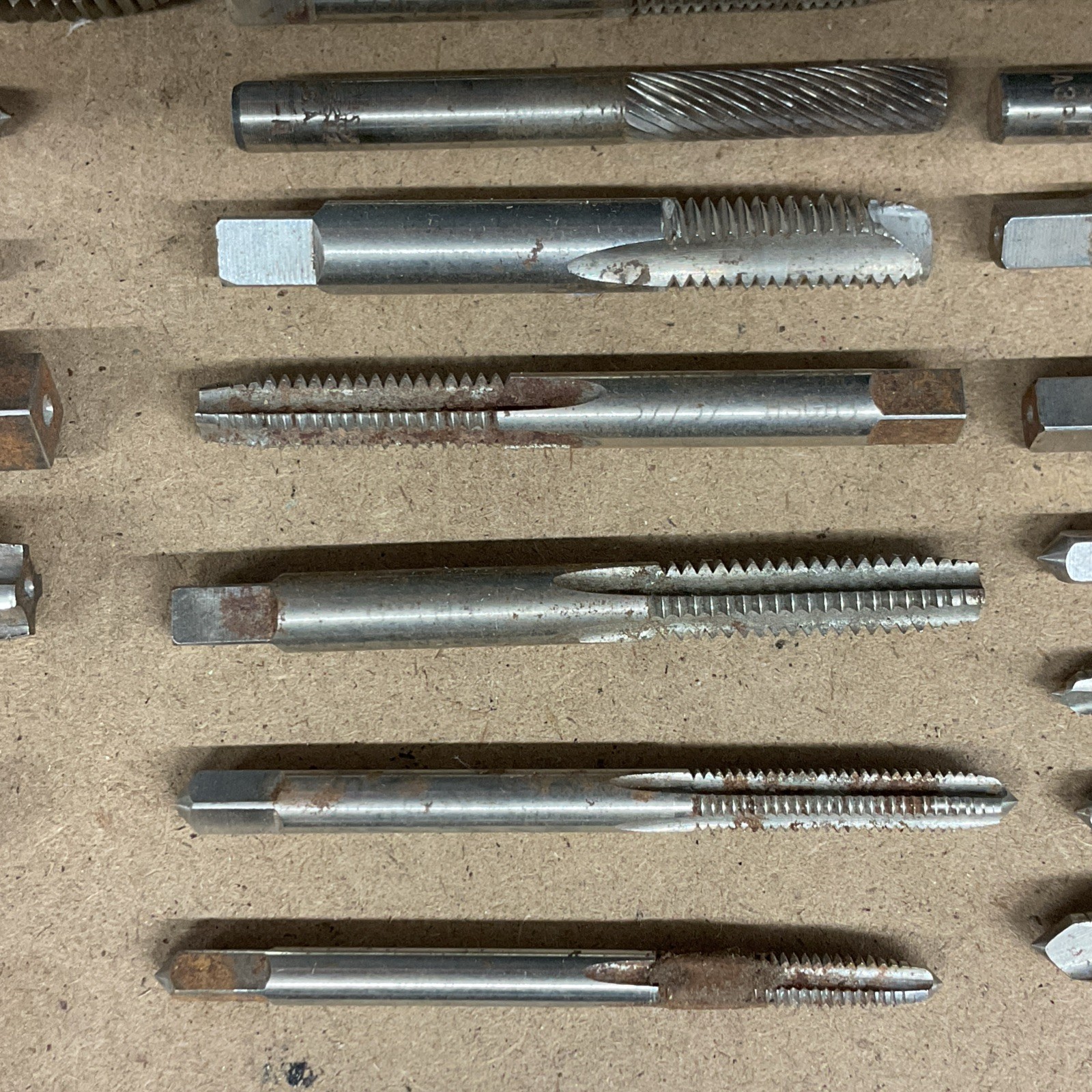 Lot Of 25 Miscellaneous GTD Greenfield Morse P&W Vintage Tools